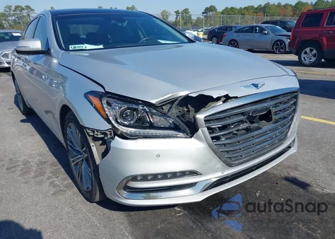 2018 Genesis G80 3.8 из США, поврежденный, VIN KMHGN4JE4JU230664